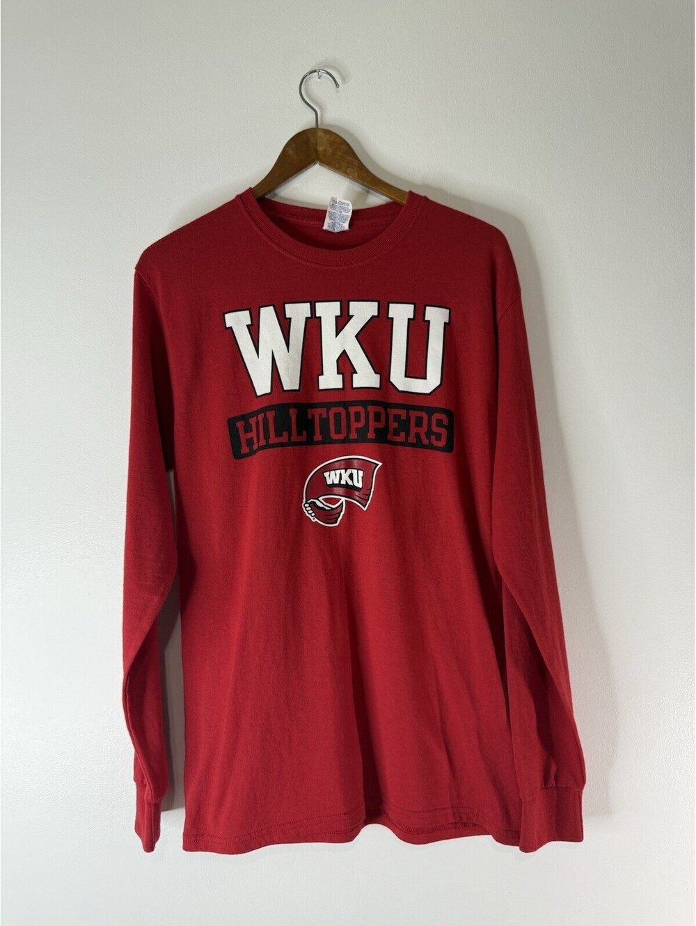 Jerzees Western Kentucky University Hilltoppers Red T-Shirt Size M